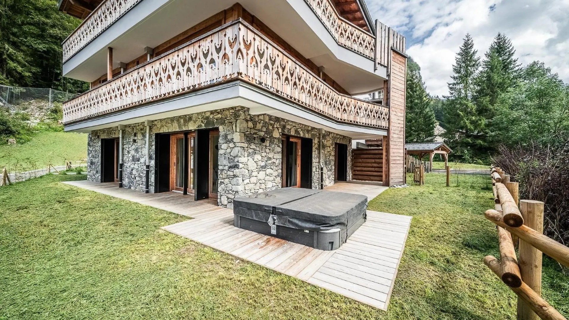 아파트 Chalet Pascal A02 : Splendide T4 Neuf Avec Jardin Privatif Et Jacuzzi 모르진